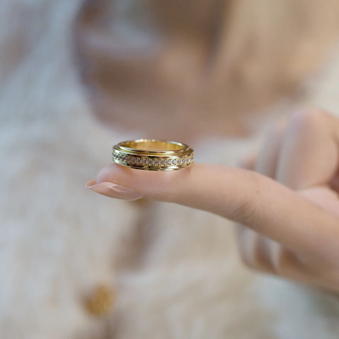 Handmade Spinner Ring Boho Anxiety Ring