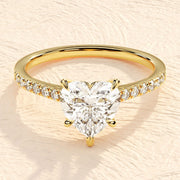 1.50  CT Heart Engagement Ring