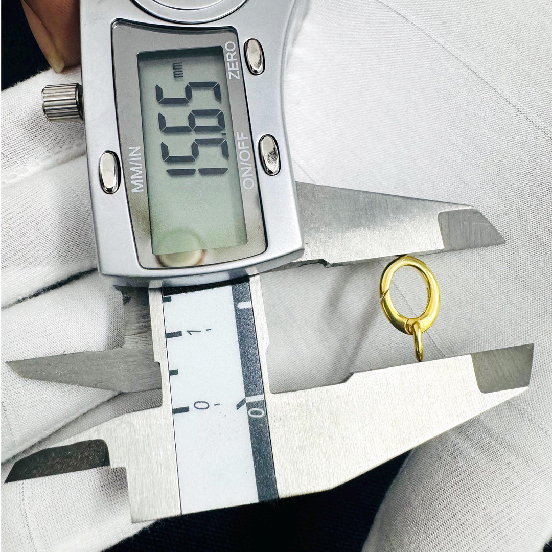 925 Sterling Silver Trigger Clasp with Closed Jump Ring, Lobster Clasp, Lobster Clasp, Lobster Claw Clasp, Sterling Lobster Clasp