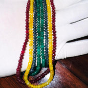 925 Silver Choker Necklace With Enhancer Sailor Layering Gemstone Necklace Natural Beads Necklace layering Crystal Dainty Choker