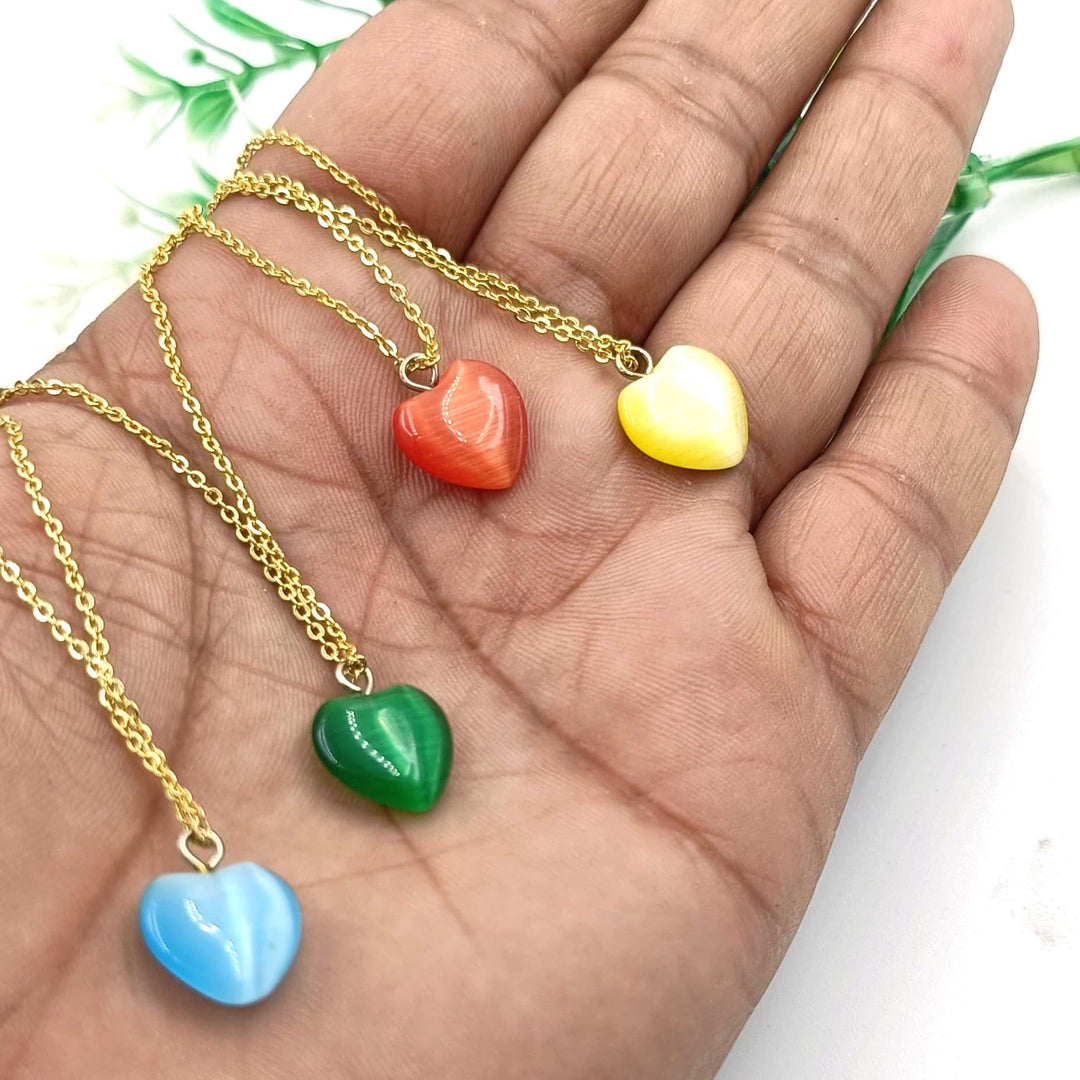 925 Silver Mini Heart Pendent, Puffed Heart Pendent, Carnelian Heart Pendant, Crystals Pendant, Mini Heart Pendent, Sunburst Heart Pendant