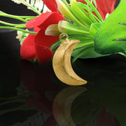 925 Silver Moon Necklace Jewellery, Dainty Crescent Necklace, Gift for Mom Wife Girlfriend Tiny initial Charm Christmas Gift Moon Pendant