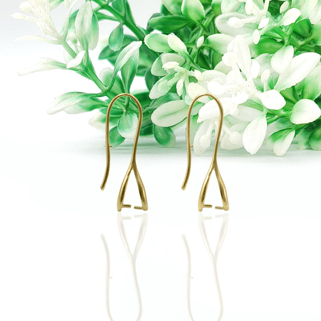 925 Sterling Silver Sardine Fish Earring Gold Plated Fish Dangle Earring Gold Fish Earring Sardines Earring  Fish Charm Earring Fish Earring