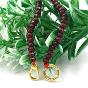 925 Sterling Silver Moonstone Scarab Pendent, Dainty Heart Beat Charm,  Hematite Stone Cross Necklace, Beads Necklace, Labradorite Necklace