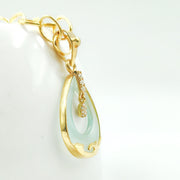 14K Gold Rainbow Moonstone Pendant, Natural Fire Labradorite, Giant Size Gemstone Pendant, Handmade Pendant, Natural Gemstone, Boho Pendant