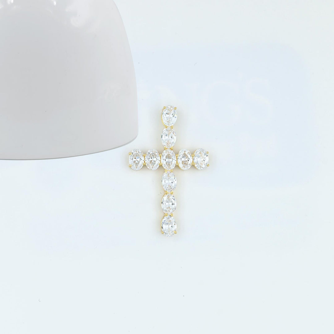 14K Gold Plated Diamond Criss Cross Pendant, Dainty Cross Pendant with Birthstone Personalized Family Tree Pendant, Cross Pendant for Women