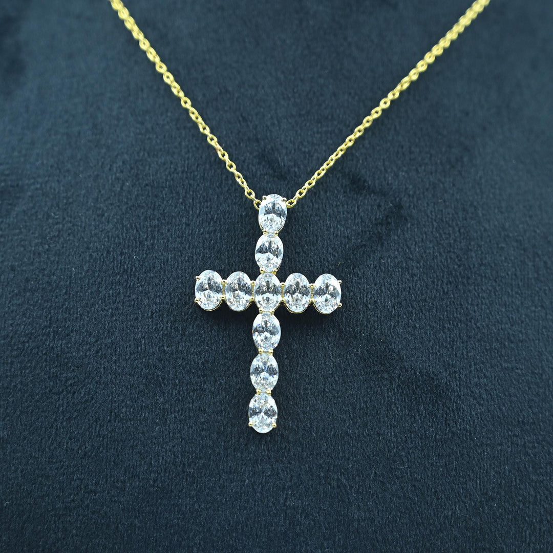 14K Gold Plated Diamond Criss Cross Pendant, Dainty Cross Pendant with Birthstone Personalized Family Tree Pendant, Cross Pendant for Women