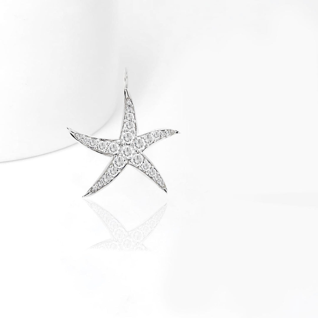 14K Solid Opal Star Necklace, Yellow Gold North Star Pendant, Tiny Starburst Pendant  Star Huggie Pendant Unique Celestial Pendant