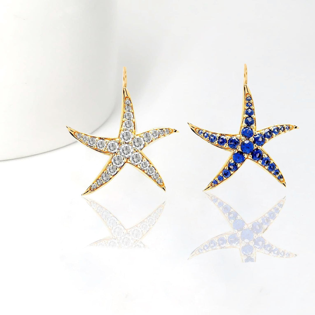 14K Solid Opal Star Necklace, Yellow Gold North Star Pendant, Tiny Starburst Pendant  Star Huggie Pendant Unique Celestial Pendant