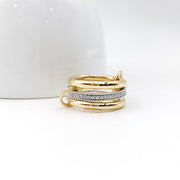 925 Silver Multi Link Connected Ring, Interlocking Silver Ring, Chunky Silver  Connector Ring, Silver Ring Set, Eternity Statement Ring