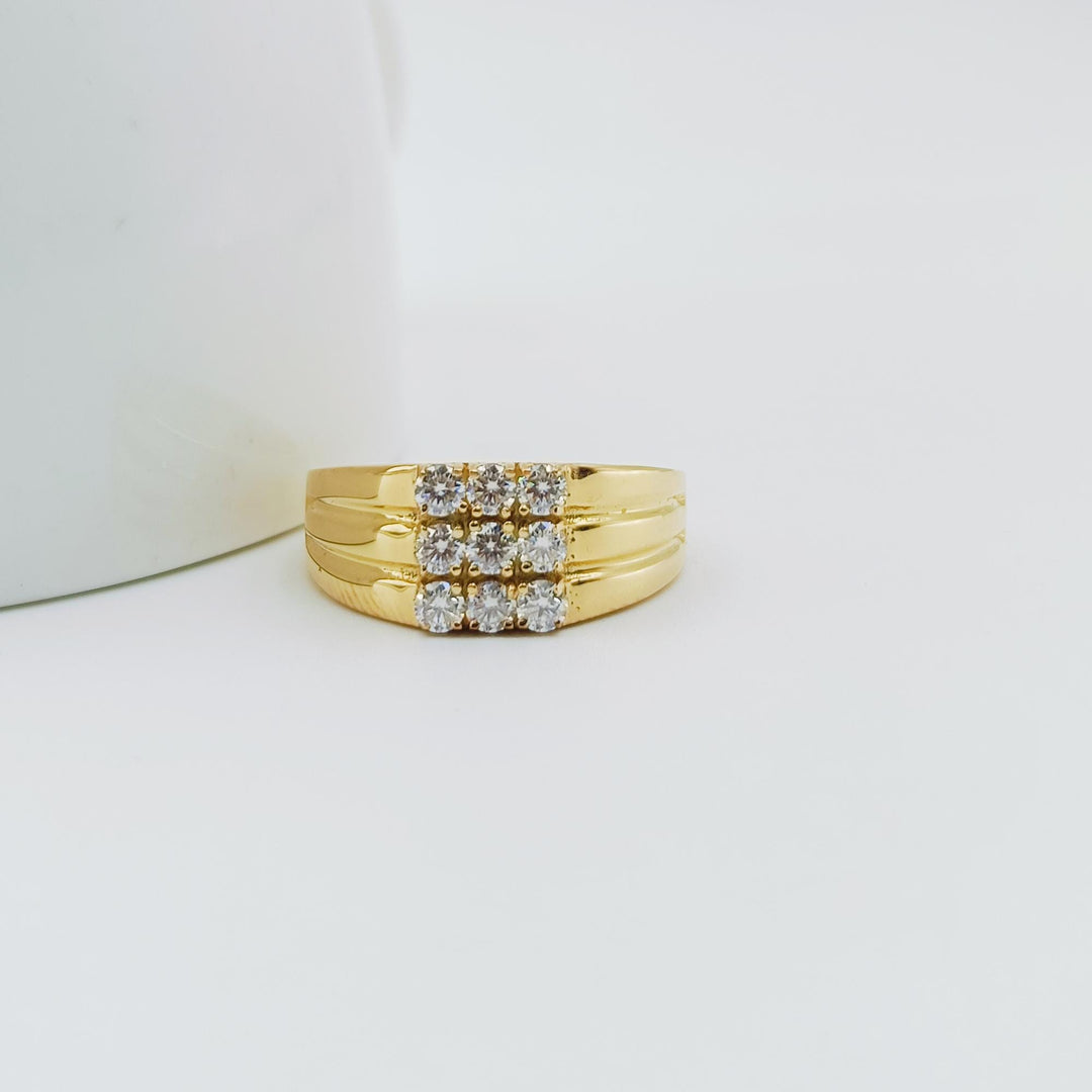 925 Starling Silver, Natural Diamond Ring for Men, Engagement Ring, Brilliant Cut Diamond Ring, Men's Presidential Ring, Men Ring