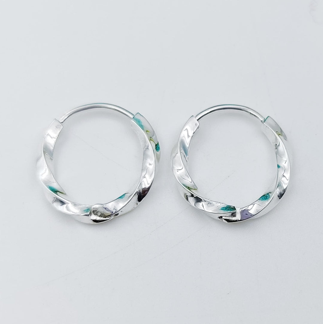 925 Sterling Silver Oval Hoop Earring, Teardrop Hoop Earring, Teardrop Huggie Earring, Chunky Tapered Statement Earring, Plain Hoop Earring