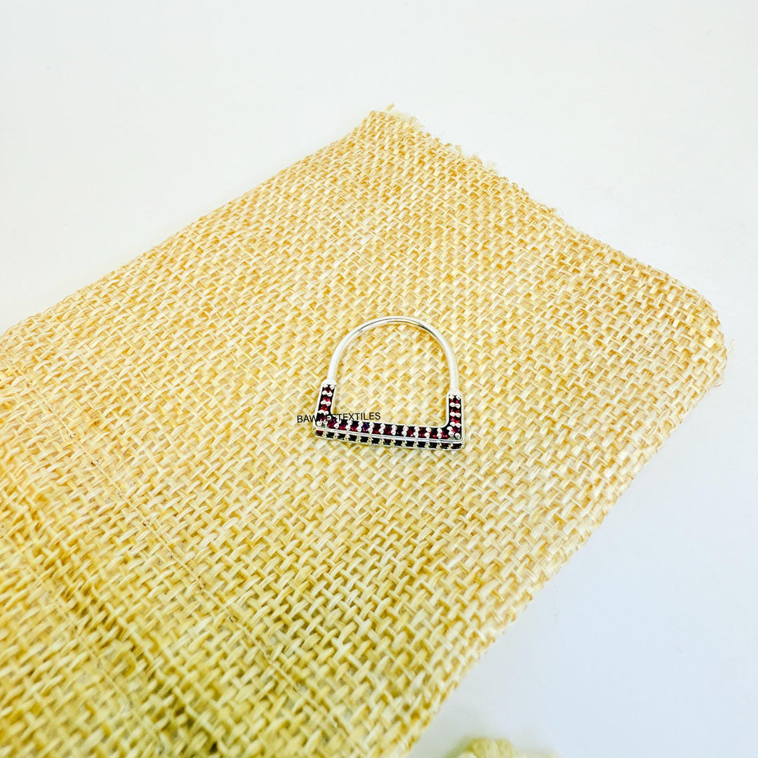 14K Gold Square Silver Ring Geometric Jewelry Ring Geometric Ring Square Frame Ring Flat Top Thick Bar Ring Square Ring Dainty Nugget Ring