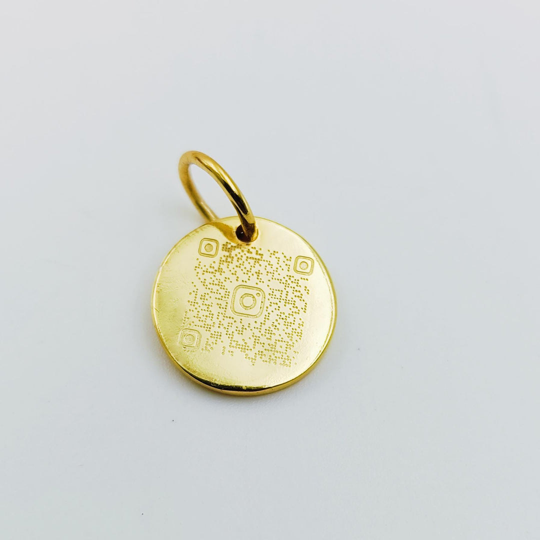 925 Sterling Silver Custom QR Code Necklace Personalized QR Code Pendent, Memorial Best Friend Back to College Gift Handmade Jewelry Charm