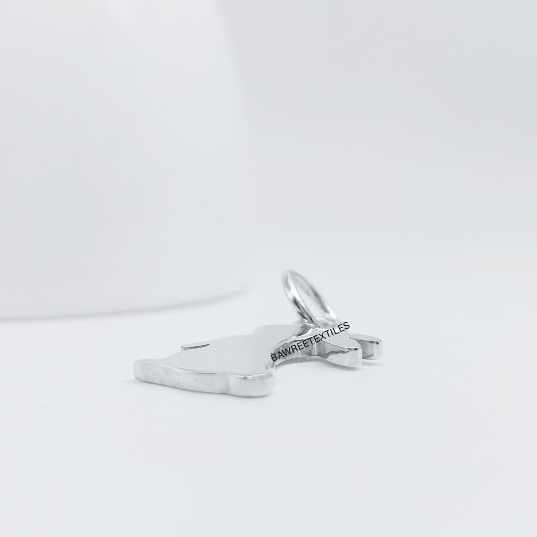 925 Sterling Silver Rabbit Charm for Pendant, Animal Charm Pendant Tiny Rabbit Charm Bunny Charm, Dainty Bunny Charm Pendant, Charm Pendant