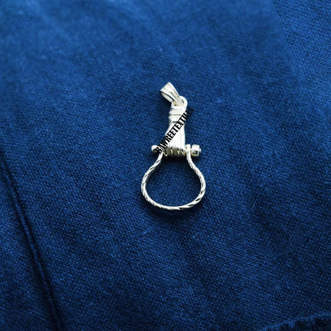 14k Gold Pendant or Charm Holder, Helping Hand Charm Holder, Charm Holder, Figa hand Charm Holder Pendant, Hand Holding Connector or charm