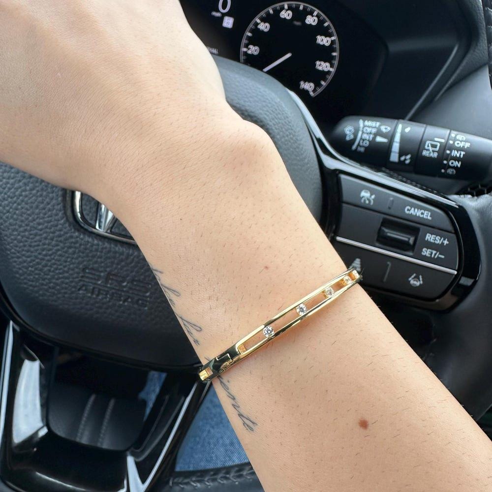 Bangle Bracelet Minimalist Bracelet Dainty Bracelet Solid Bangle Bracelet Vintage Bracelet Gift for Her Gold Bracelet Gold Bangle Bracelet