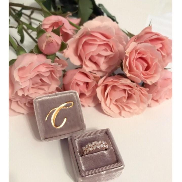 Diamond Wedding Ring with Marquise Diamond, Unique Jewelry, Marquise Cut Ring, Half Eternity Engagement Ring, Moissanite Lab Grown Diamond