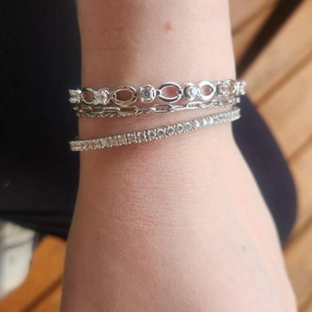 Tennis Bracelet, Diamond Tennis Bracelet, CZ Tennis Bracelet, Dainty Bracelet, Minimalist Bracelet, Gold Tennis Bracelet, Gold Bracelet