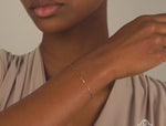 Load and play video in Gallery viewer, 14K Gold Paperclip Bracelet
