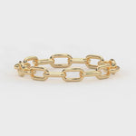 Load and play video in Gallery viewer, Gold Link Chain Eternity Ring
